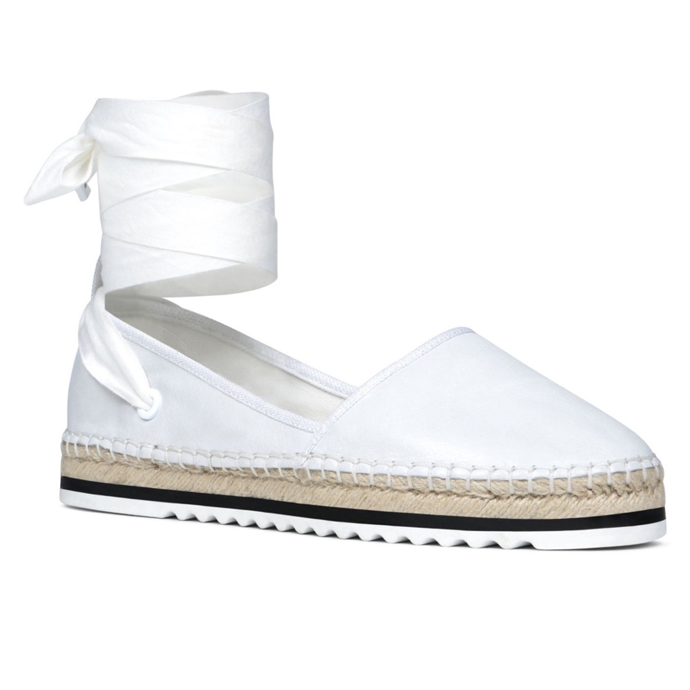 ✨ Leather Clova Lace-up Espadrille